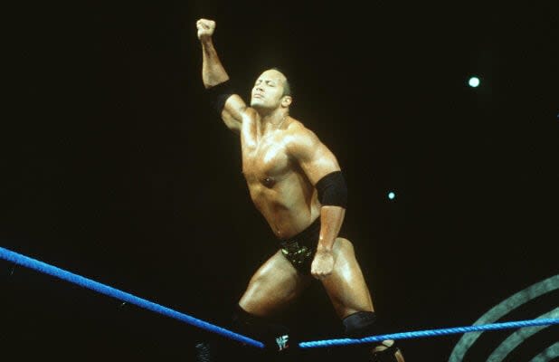 Young Rock, Pro Wrestling