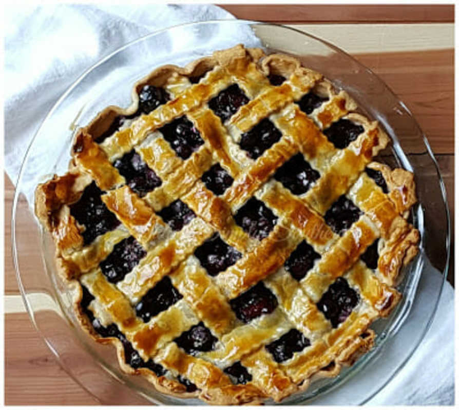 <p>Julia's Simply Southern</p><p>A beautiful summer berry pie.</p><p><strong>Get the recipe: <a href="https://juliassimplysouthern.com/2017/04/blueberry-pie.html" rel="nofollow noopener" target="_blank" data-ylk="slk:Blueberry Pie;elm:context_link;itc:0;sec:content-canvas" class="link ">Blueberry Pie</a></strong></p><p><strong>Related: <a href="https://parade.com/1041485/kristamarshall/best-blueberry-season-recipes/" rel="nofollow noopener" target="_blank" data-ylk="slk:50 Very Berry Recipes To Enjoy Blueberry Season;elm:context_link;itc:0;sec:content-canvas" class="link ">50 Very Berry Recipes To Enjoy Blueberry Season</a></strong></p>