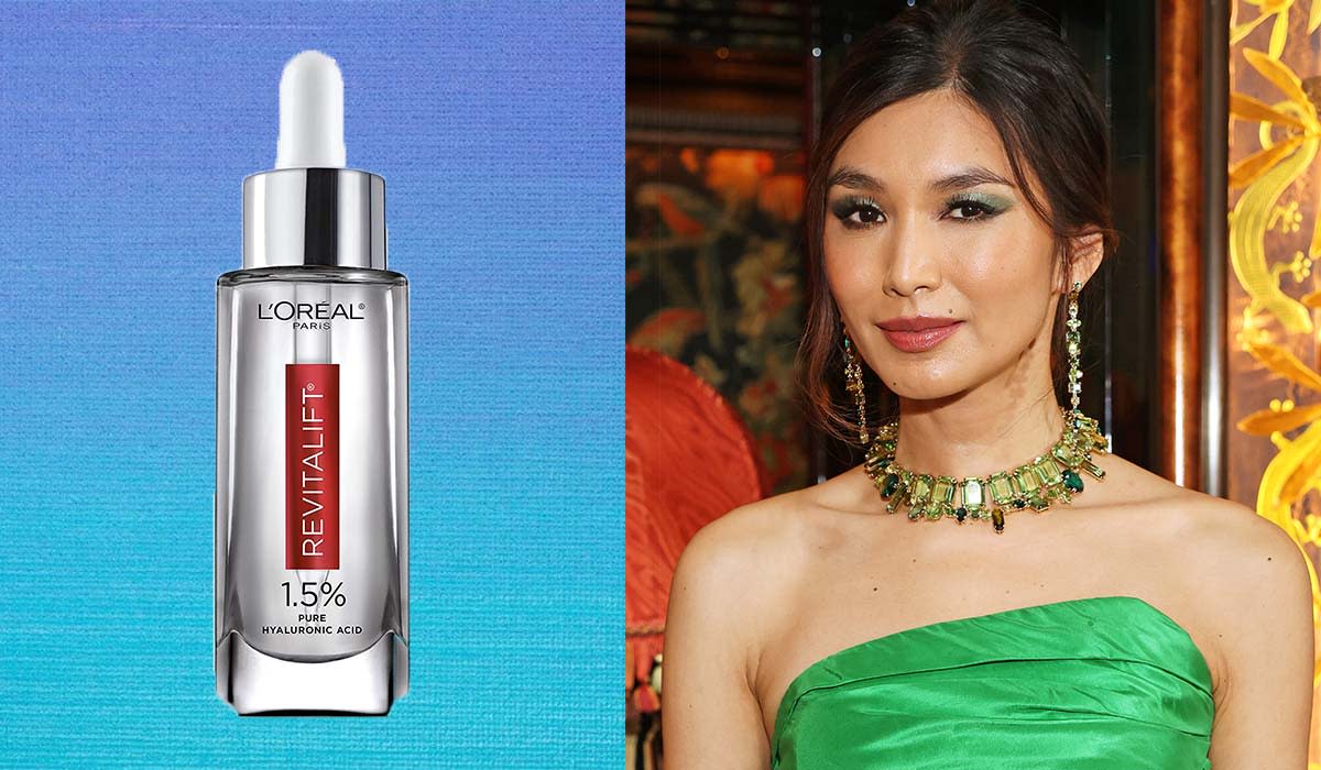 Gemma Chan's secret to youthful, glowing skin comes in this small bottle. (Photo: Amazon/Getty)