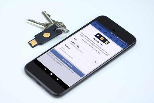 Facebook to support security keys in mobile apps - Techrecipe