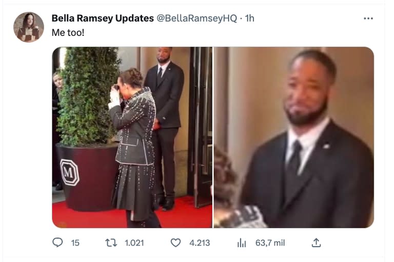 Bella Ramsey conmovió a todos con su actitud en la MET Gala 2023