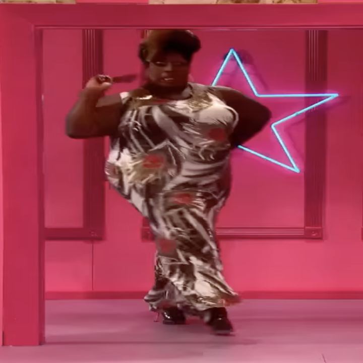 Latrice Royale enters the Werk Room