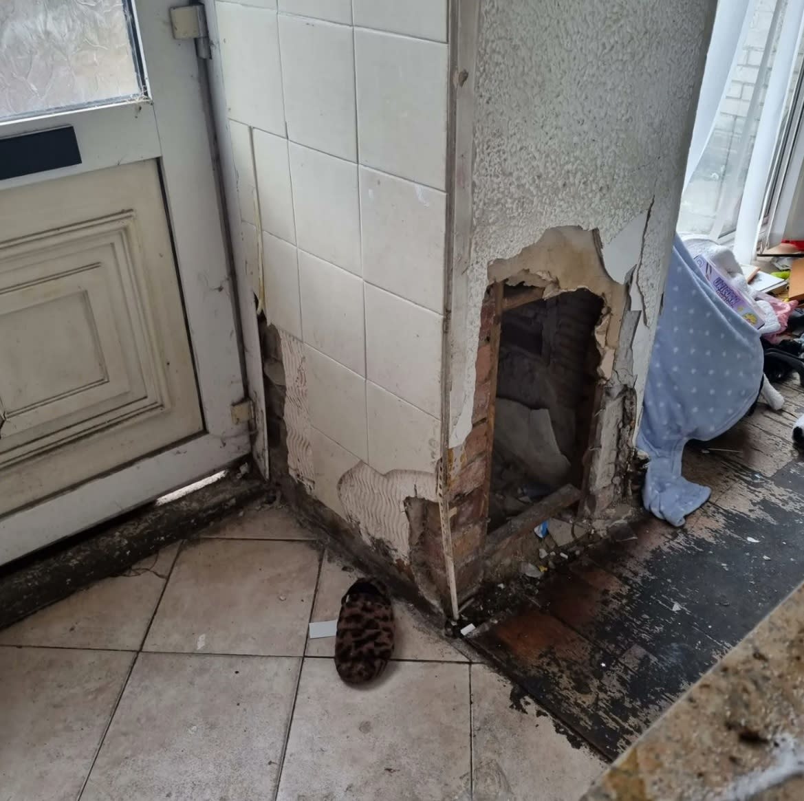 There are fears that a Merseyside pensioner living in squalid conditions 