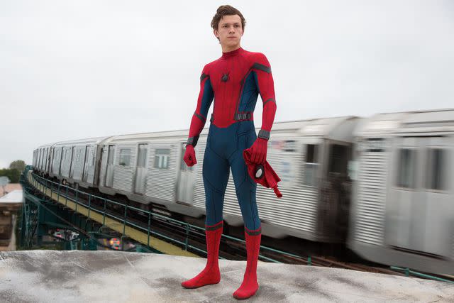 Chuck Zlotnick/Columbia Pictures Tom Holland in 'Spider-Man: Homecoming'