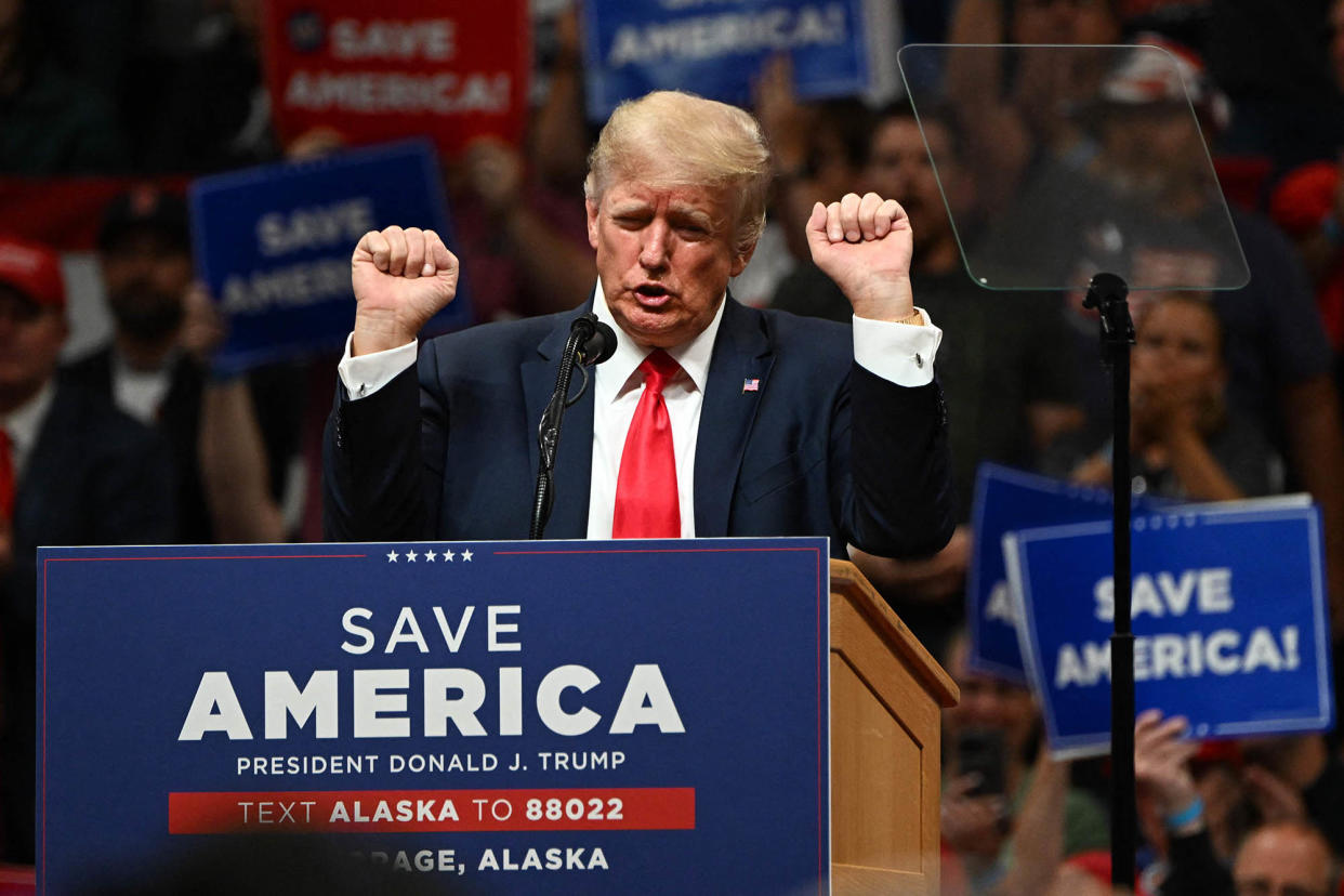 US-politics-VOTE-TRUMP - Credit: PATRICK T. FALLON/AFP/Getty Images