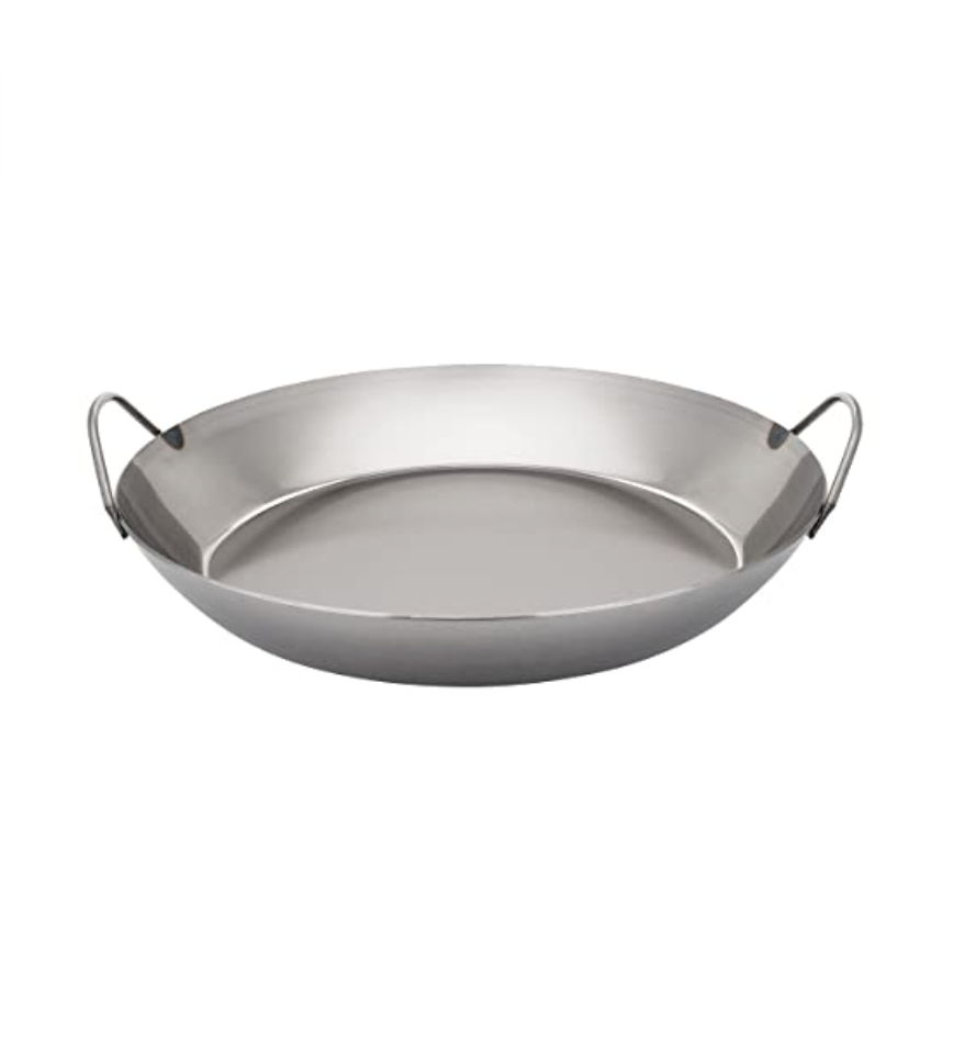 7) Matfer Bourgeat Black Steel Paella Pan