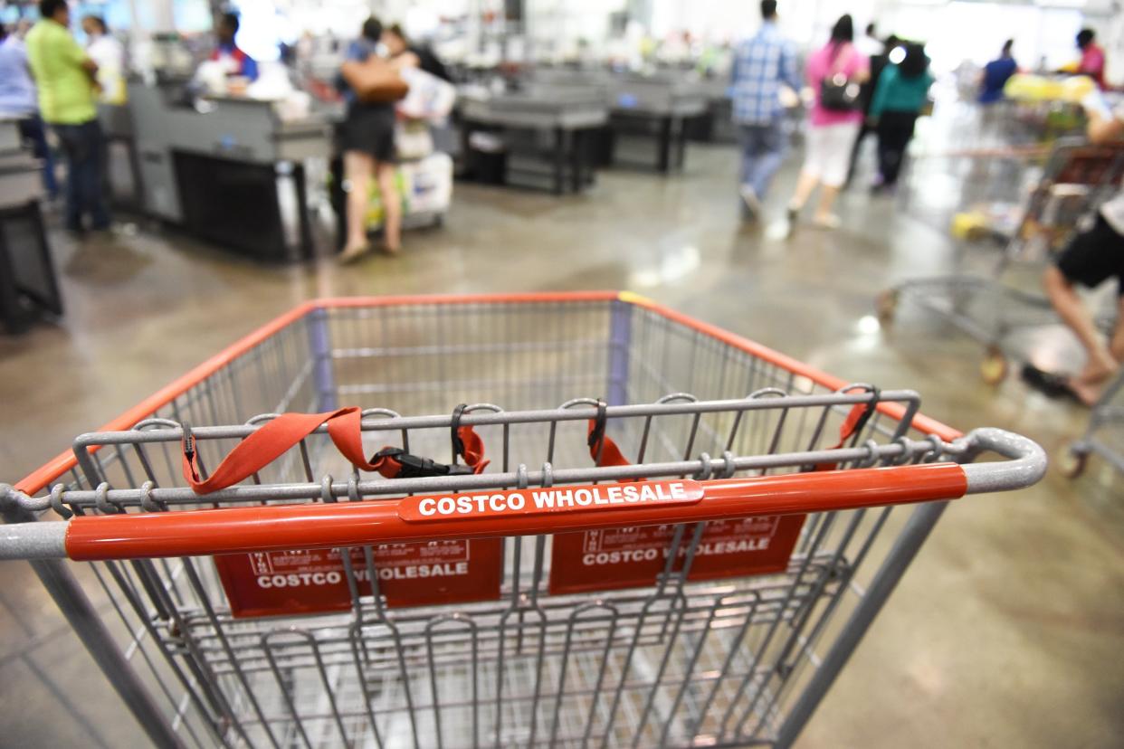 Costco shopping cart