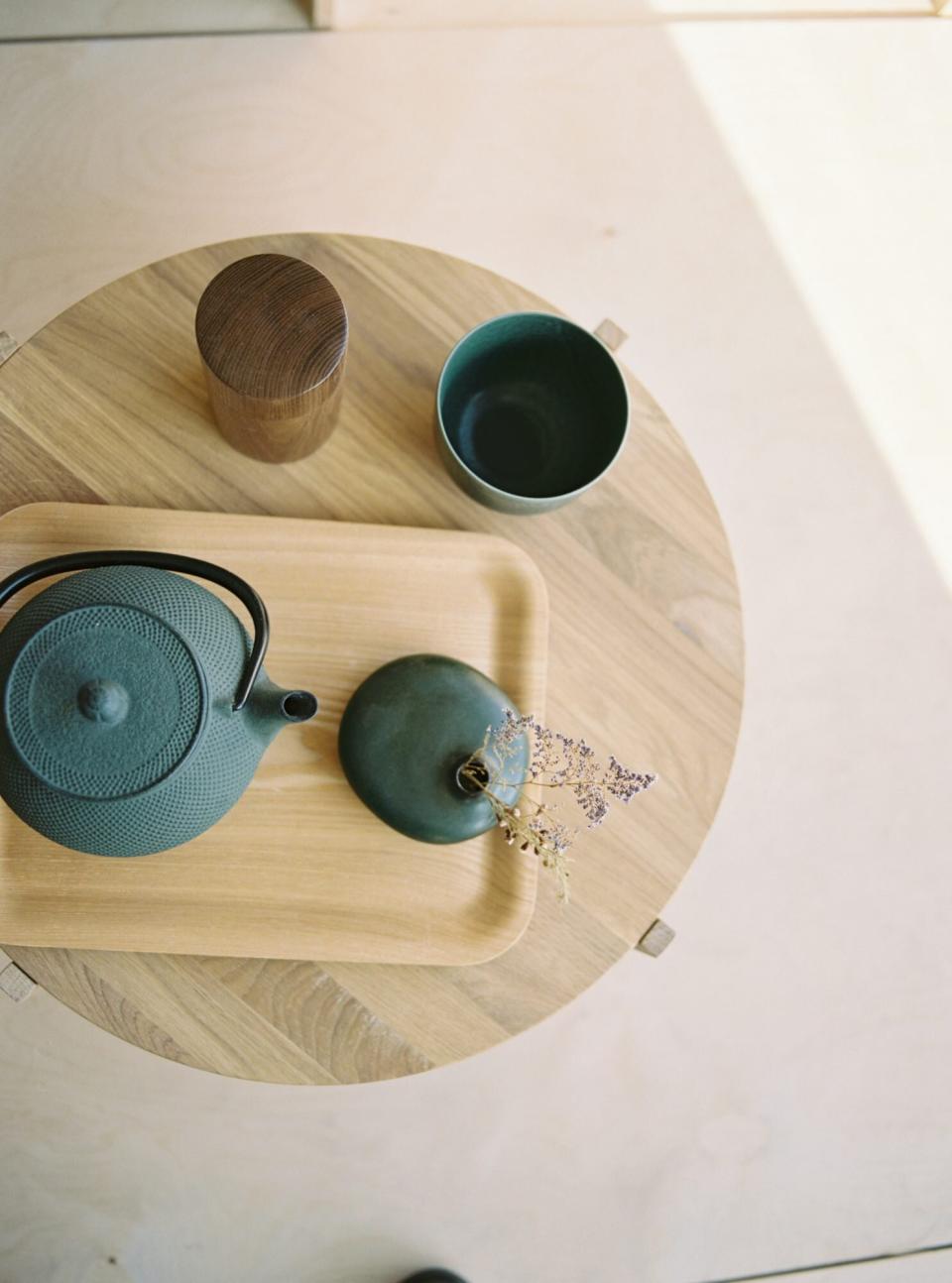 Iwachu Tea Kettle on Table