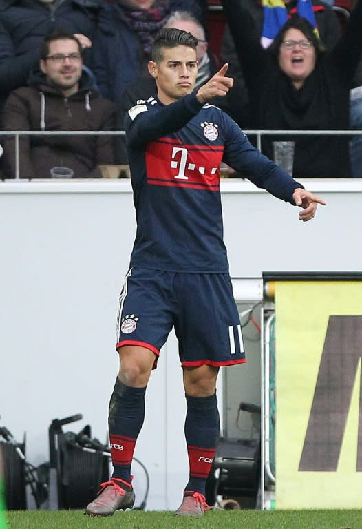 Rodriguez starred in a 2-0 win over Mainz at the start of February