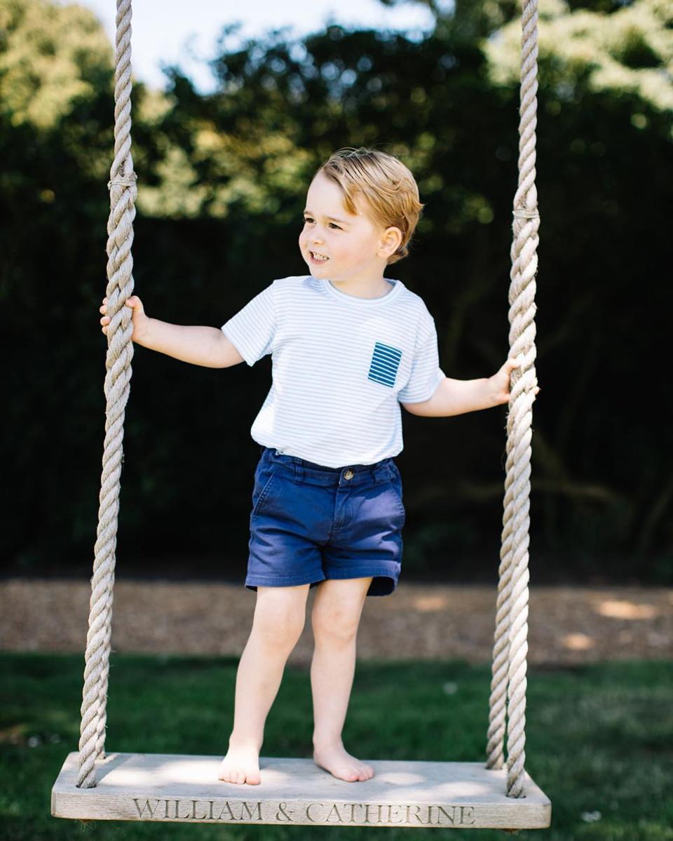 Prince George’s third birthday, 2016