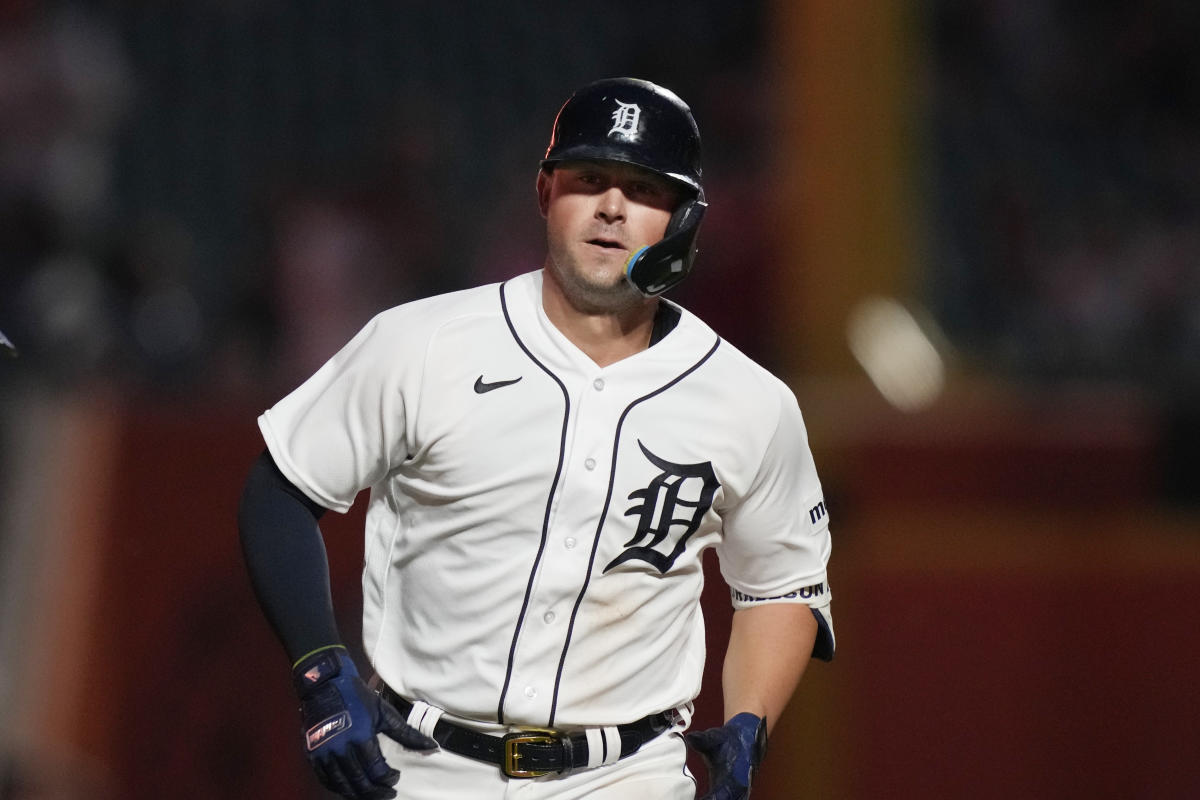 Detroit Tigers' Riley Greene, Spencer Torkelson, Kerry Carpenter on fire