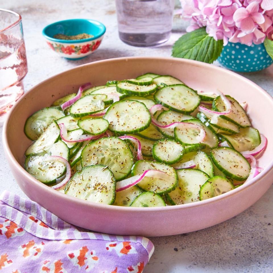 mothers day appetizers cucumber salad