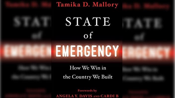 Book cover for Tamika Mallory's "State of Emergency."