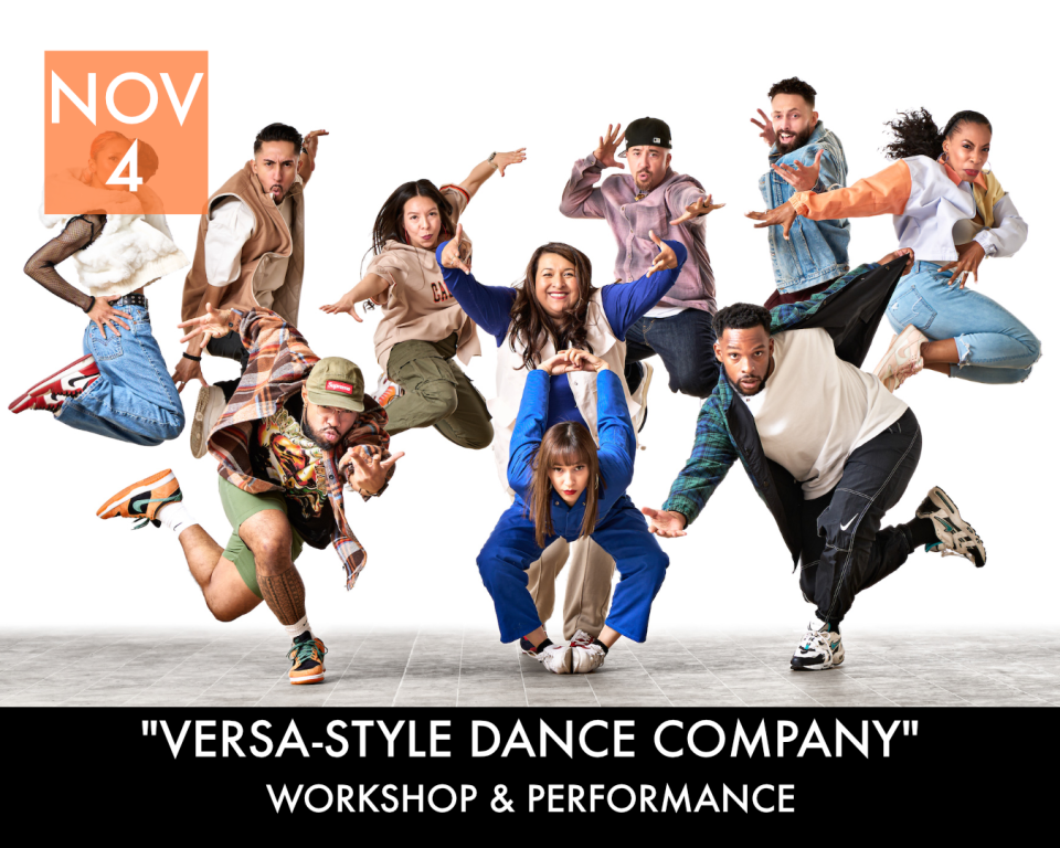 Nickerson-Rossi Dance presents Versa-Style Dance Company Friday, Nov. 4.