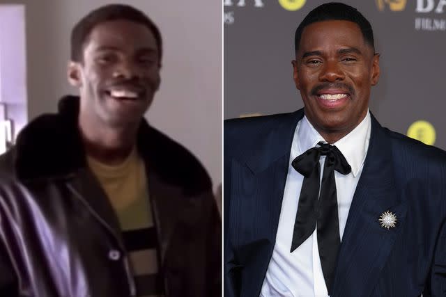 <p>CBS; Mike Marsland/WireImage</p> Colman Domingo in "Nash Bridges" in 1999 side by side the actor in 2024.