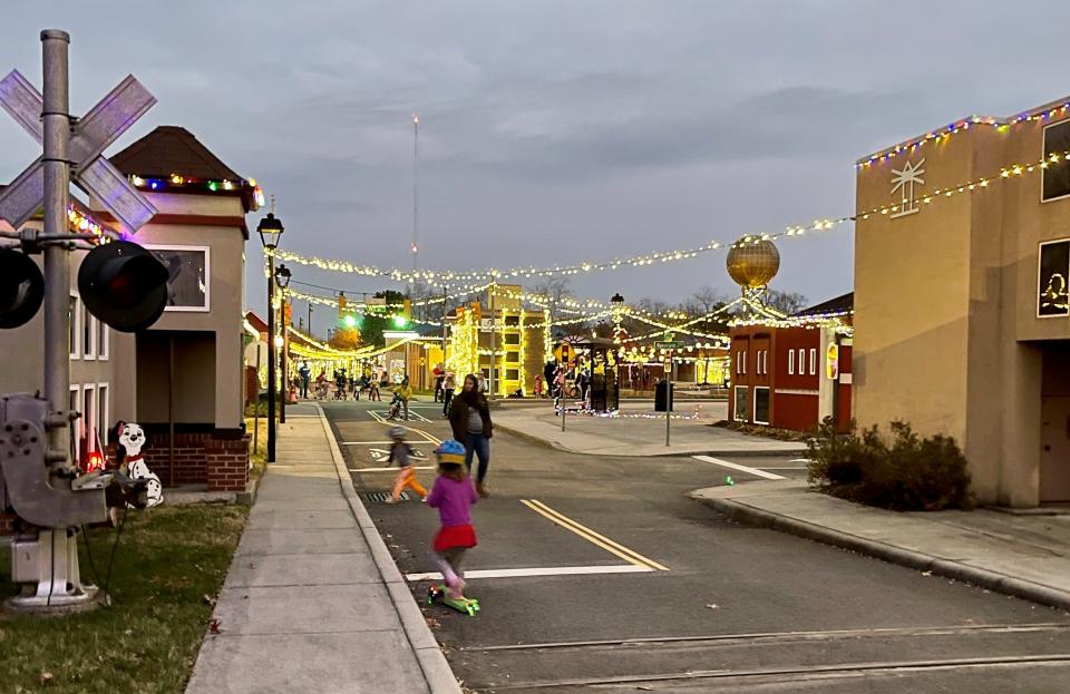 A Safety City Christmas public hours are a great opportunity to practice bike riding on Dec. 1, 2021.