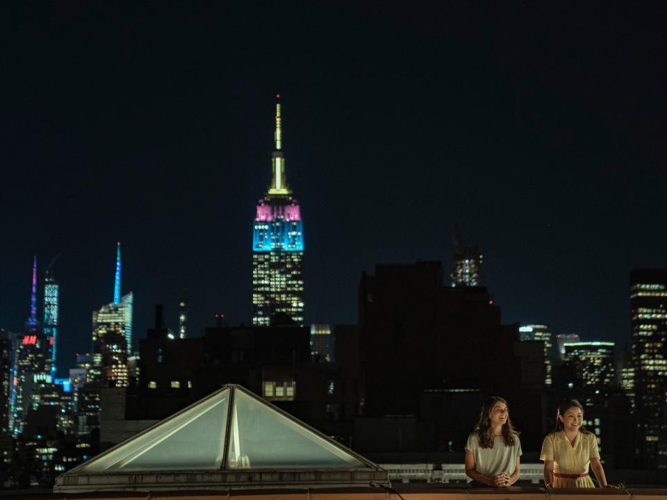 to all the boys 3 always and forever nyc rooftop empire state building