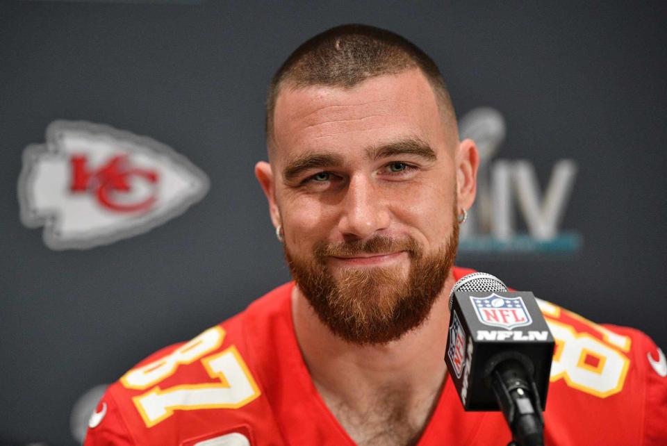 Mark Brown/Getty Travis Kelce of the Kansas City Chiefs