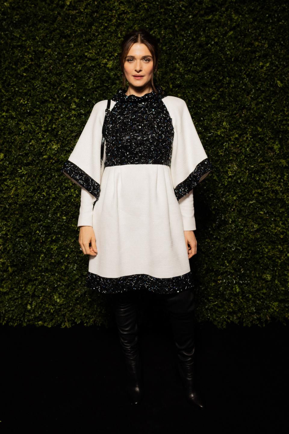 Rachel Weisz attends the Charles Finch & Chanel pre-Bafta dinner at Loulou’s
