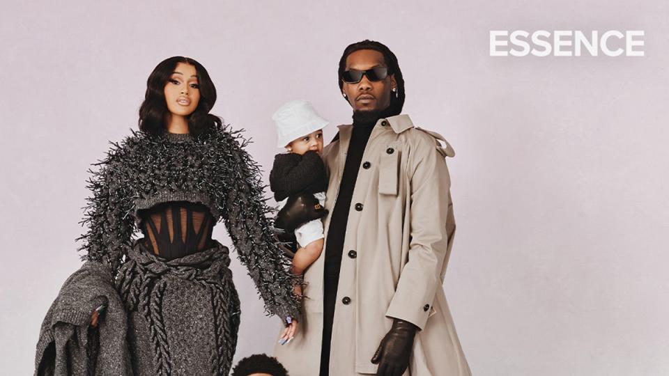 Cardi B and Offset Essence cover
