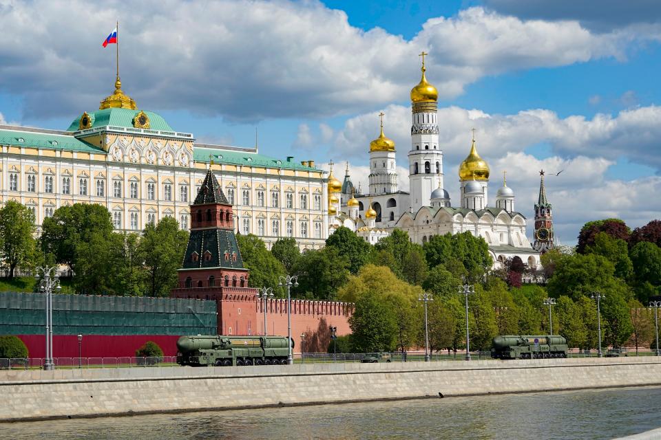 APTOPIX Russia Victory Day Parade (Copyright 2023 The Associated Press. All rights reserved)