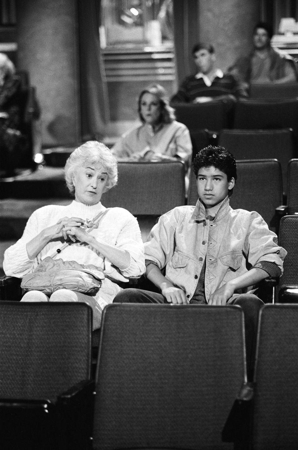 Mario Lopez was a guest star in 1987.