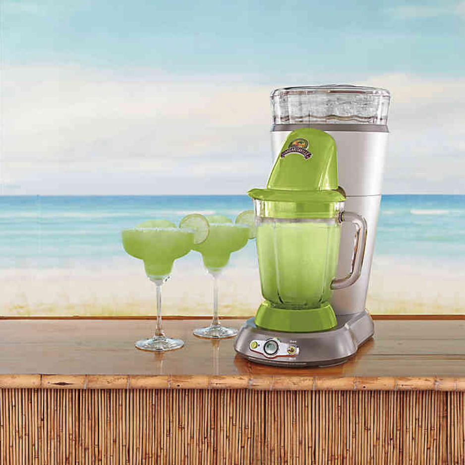 Save $40 on the Margaritaville Bahamas Frozen Concoction Maker. Image via Bed, Bath and Beyond.