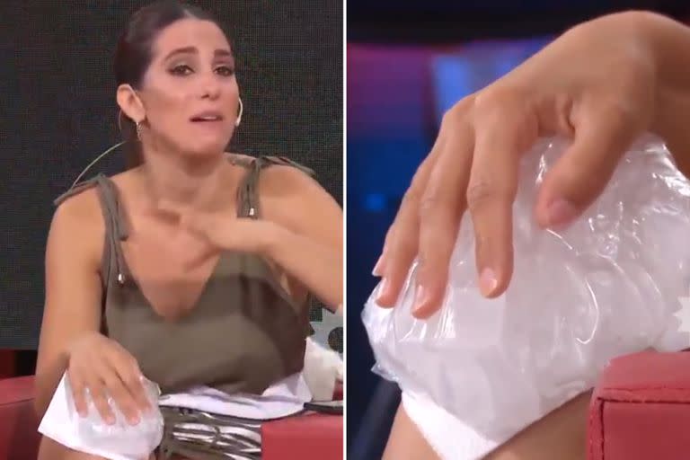 El dolor de Cinthia Fernández en vivo en LAM (eltrece) tras un duro golpe