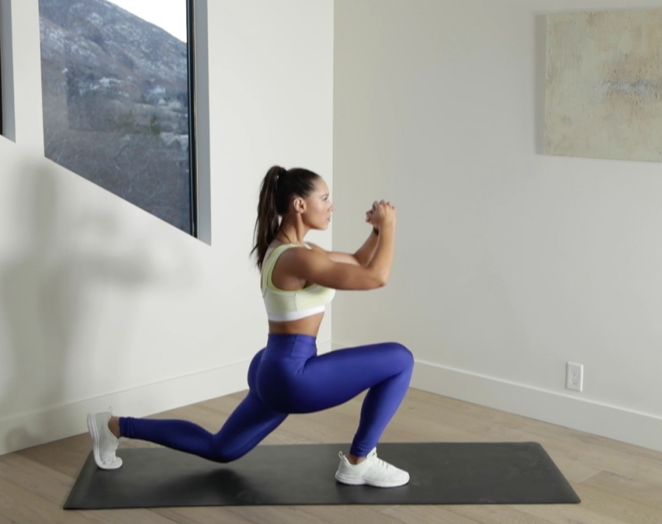 Reverse Lunge to Knee-Up 