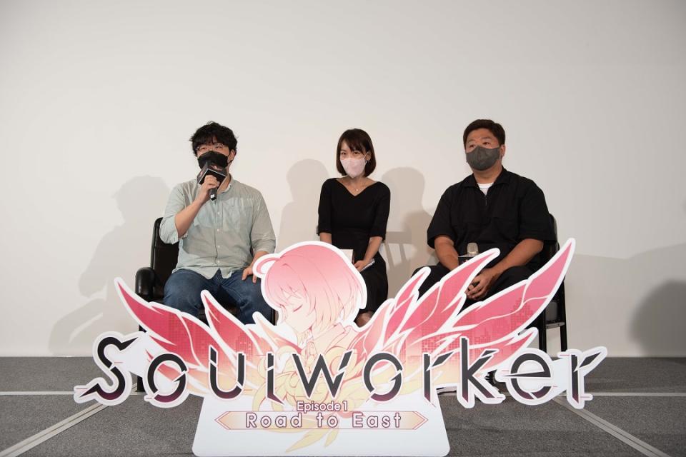 《Soulworker靈魂行者》製作人（右）與主企劃（左）暢談未來計畫