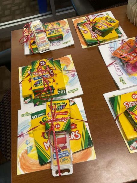 PHOTO: Hundreds of books and gifts for kids have been donated to the El Progreso Memorial Library in Uvalde, Texas. (Mendell D. Morgan, Jr./El Progreso Memorial Library)