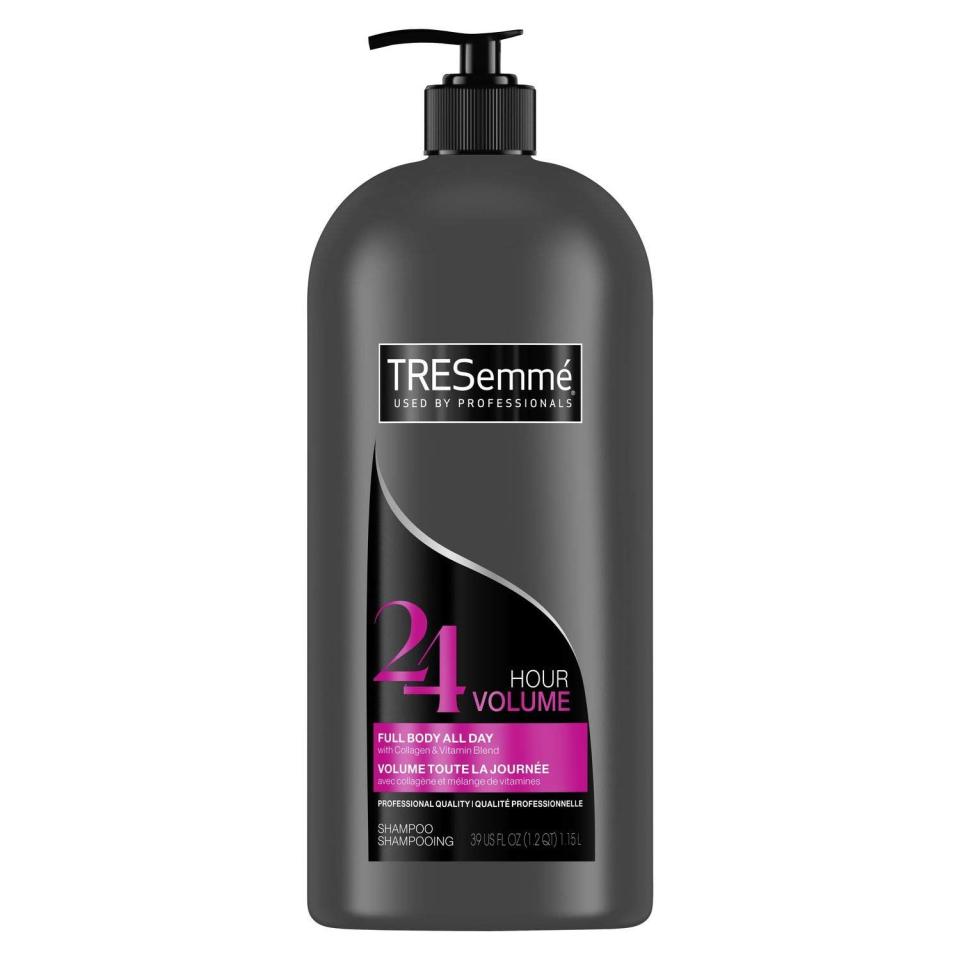 <p><a href="https://go.redirectingat.com?id=74968X1596630&url=https%3A%2F%2Fwww.target.com%2Fp%2Ftresemme-24-hour-body-healthy-volume-shampoo-39-oz%2F-%2FA-13399516&sref=https%3A%2F%2Fwww.harpersbazaar.com%2Fbeauty%2Fhair%2Fg39530410%2Fbest-volumizing-shampoo%2F" rel="nofollow noopener" target="_blank" data-ylk="slk:Shop Now;elm:context_link;itc:0;sec:content-canvas" class="link ">Shop Now</a></p><p>24-Hour Body Healthy Volume Shampoo</p><p>target.com</p><p>$7.99</p><span class="copyright">Target</span>