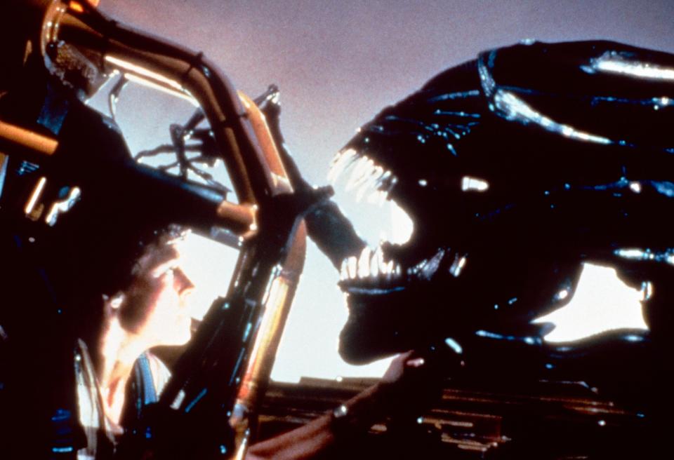 Sigourney Weaver in "Aliens"