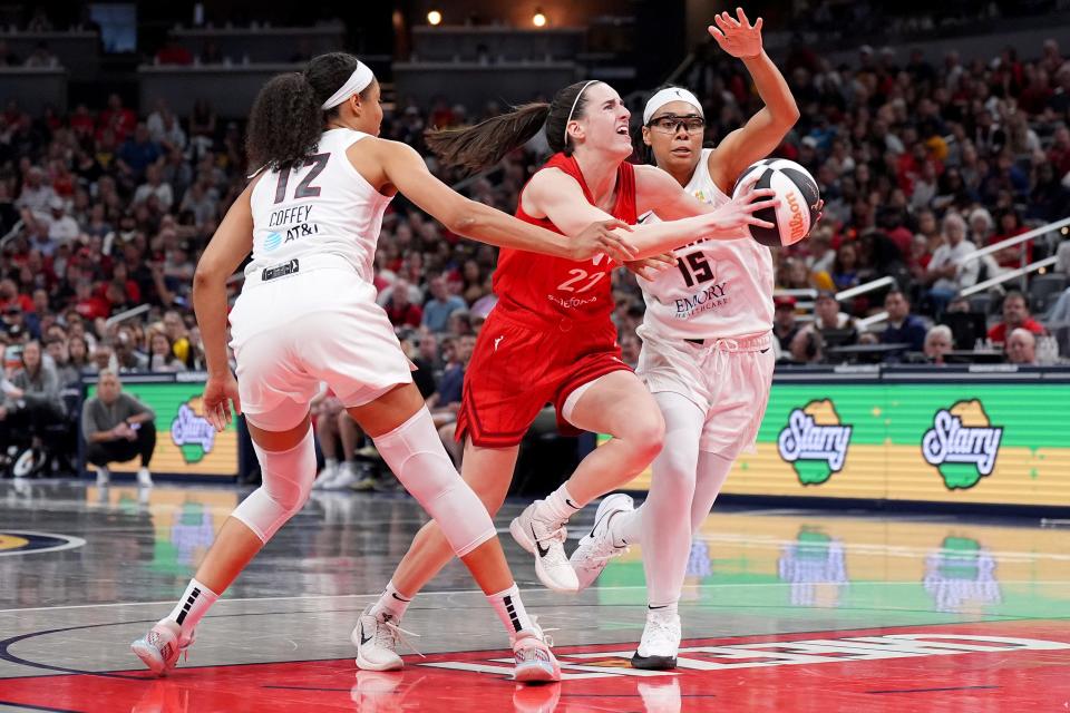 Caitlin Clark had seven points and seven turnovers, but the Indiana Fever defeated the Atlanta Dream.