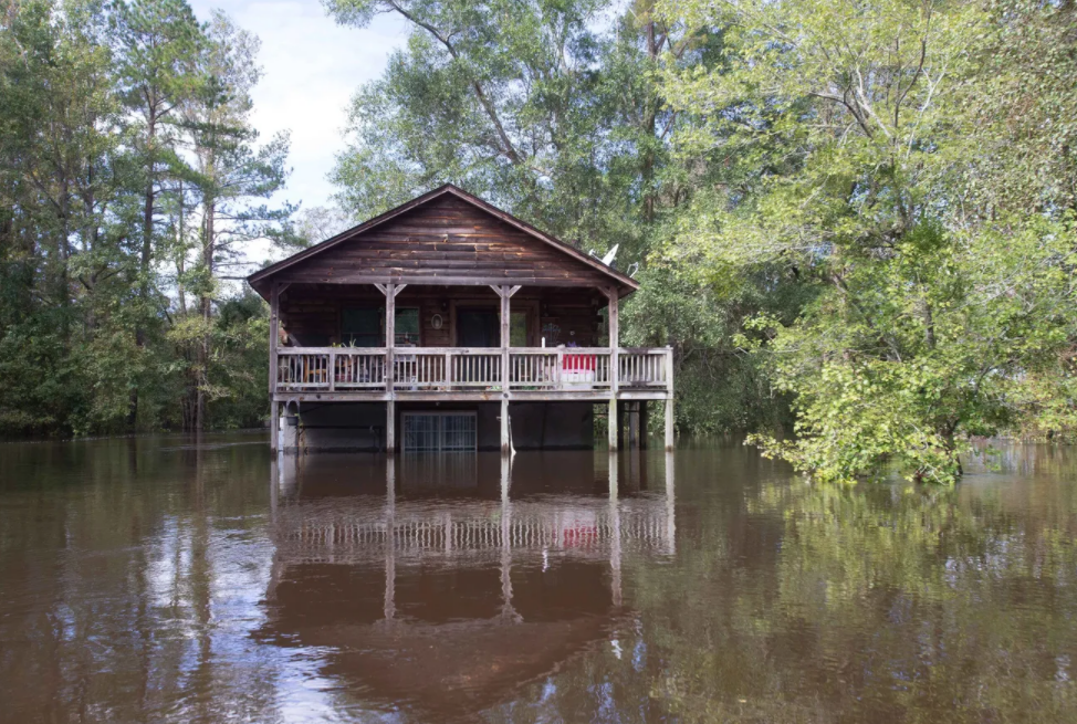 Hurricane Matthew flooded this home in Vanceboro in 2016.