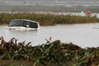 Aftermath of Typhoon Hagibis in Nagano Prefecture