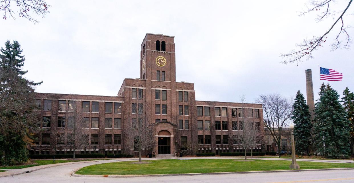 The exterior of Kohler Company’s main building as seen, Monday, November 20, 2023, in Kohler, Wis.