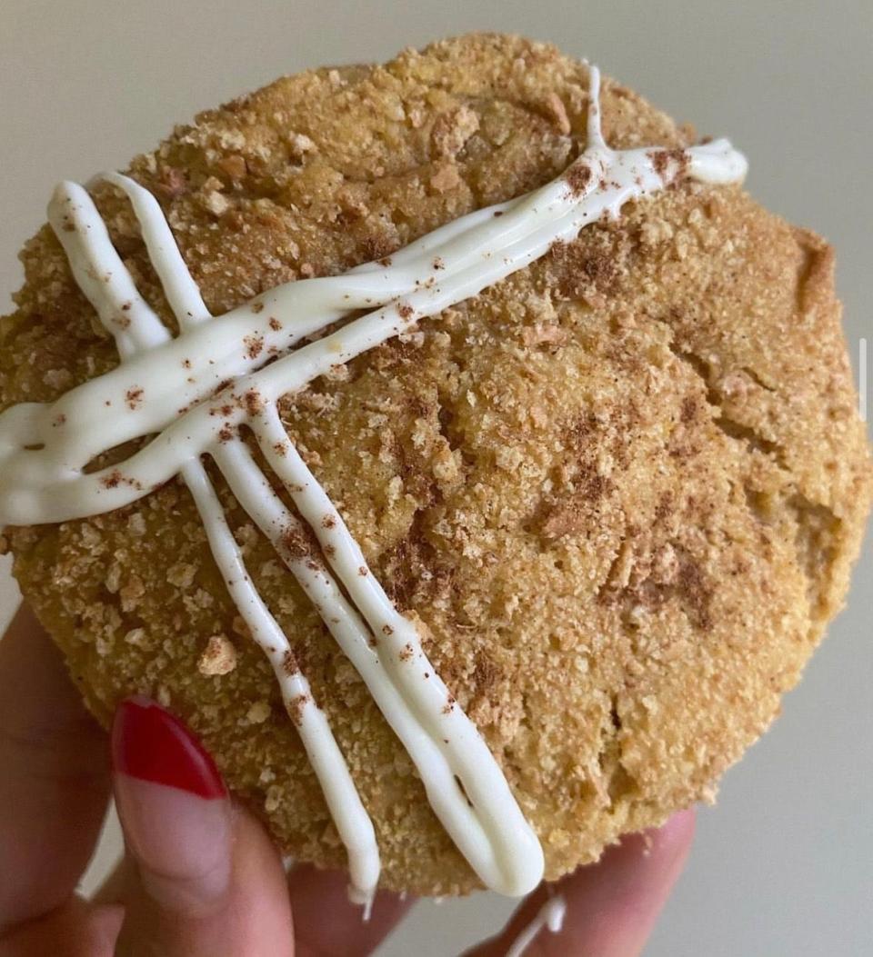 Pumpkin spice cookies are just one of the fall flavors Mck's Bakeshop at Grandview Public Market will begin offering in late September. Owner and baker Micaela Spinelli said they will also feature pumpkin spiced blondies and cupcakes.