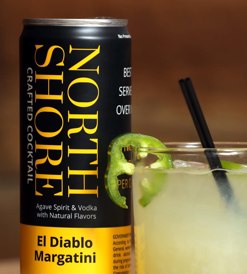 Fans of Lager & Vine's El Diablo Margatini will soon be able to find North Shore Crafted Cocktails on local store shelves.