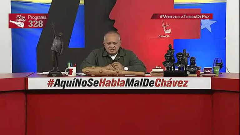 El número dos del chavismo, Diosdado Cabello