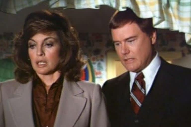 Hagman y Linda Gray en Dallas