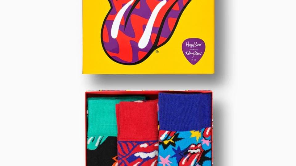 rolling stones happy socks