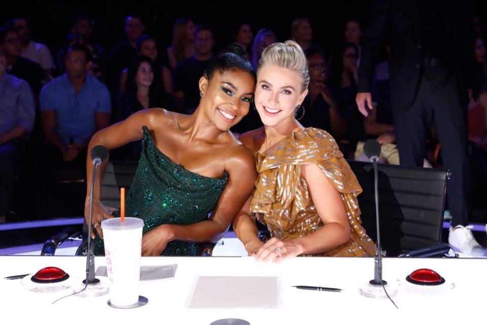 Gabrielle Union and Julinne Hough | Trae Patton/NBC