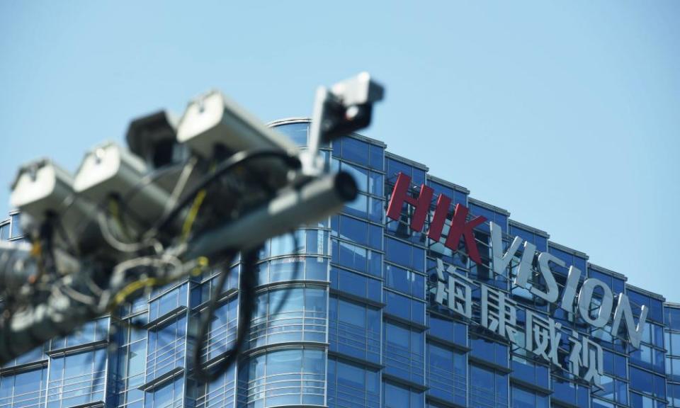 The Hikvision headquarters in Hangzhou, in eastern China’s Zhejiang province.