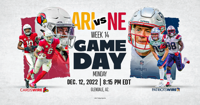 NFL Week 14 Game Preview: New England Patriots at Arizona Cardinals