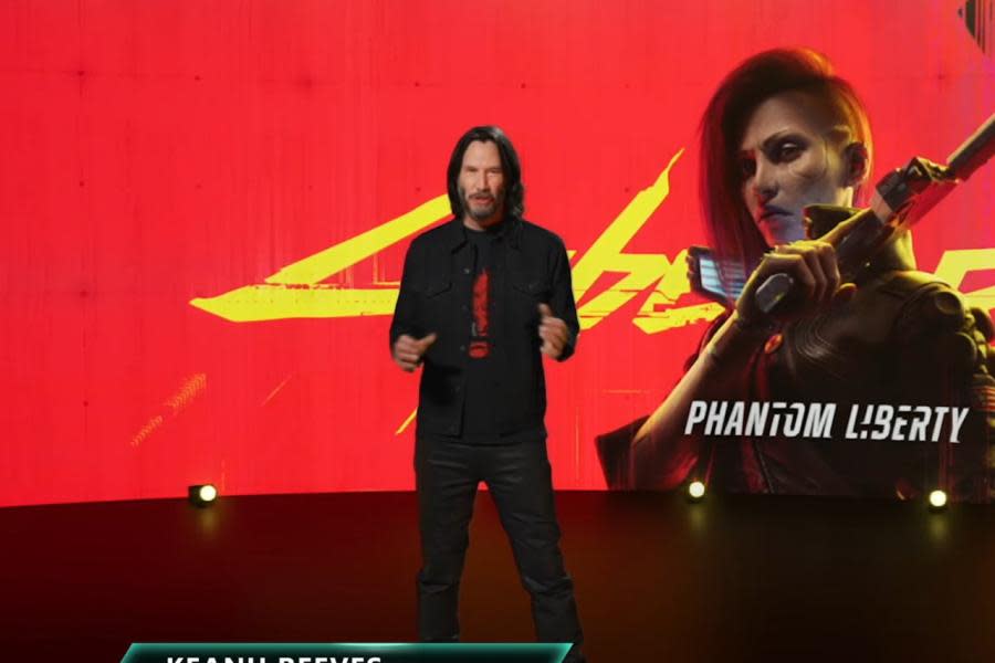 Keanu Reeves estuvo en el evento de Xbox para presentar la expansión de Cyberpunk 2077