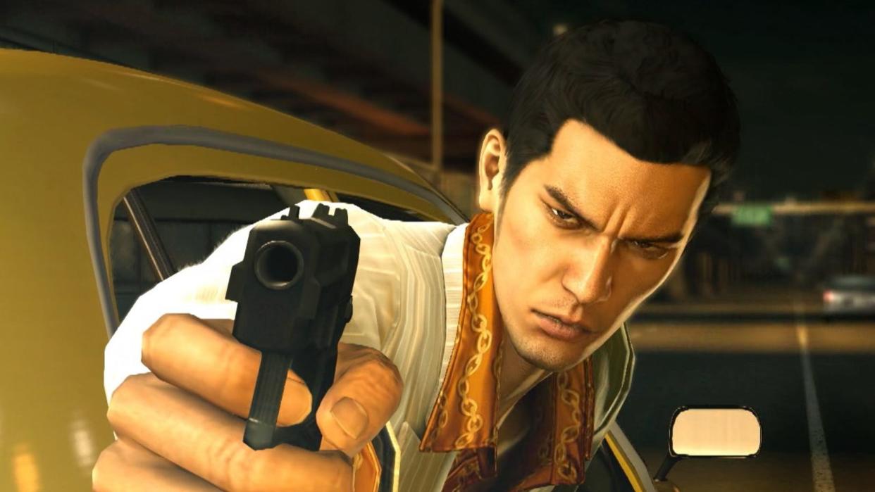  Kiryu in Yakuza. 