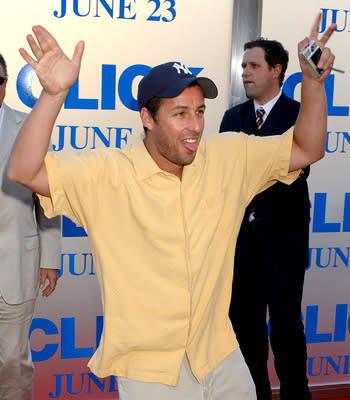 Adam Sandler at the LA premiere of Columbia's Click