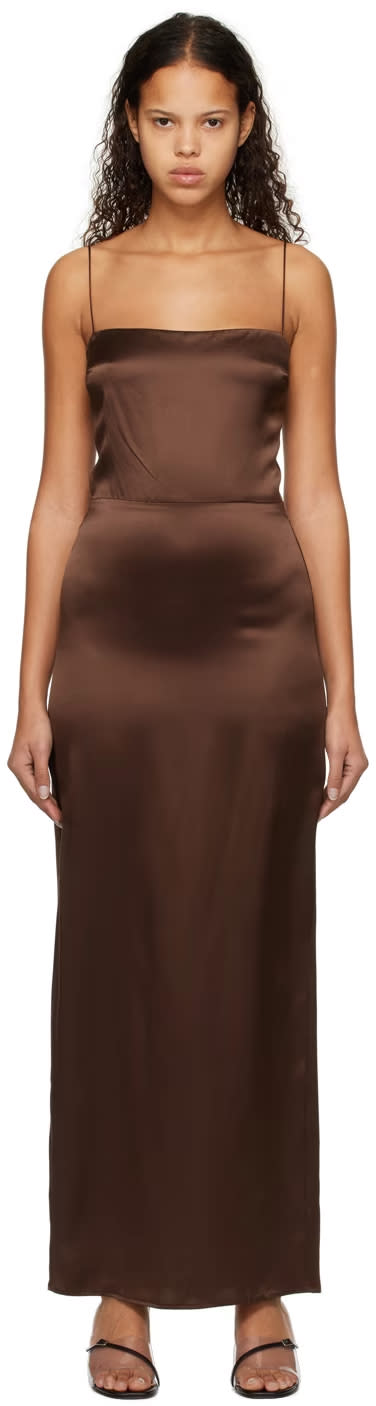 REFORMATION
Brown Frankie Maxi Dress