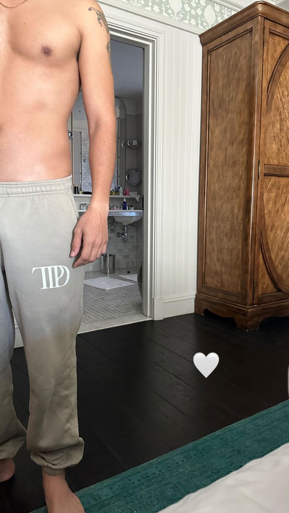 Matty Healy's Ex Halsey Supports Taylor Swift With Shirtless Photo of Her BF in ‘TTPD’ Merch